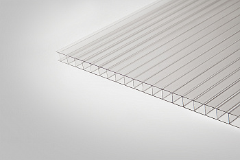 Сотовый поликарбонат КИВИ прозрачный  8,0 мм 2100x3000 мм