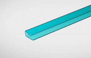 Профиль Полигаль Практичный бирюзовый  8,0 мм x2100 мм