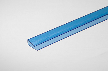 Профиль Полигаль Практичный 6,0 мм x2100 мм синий