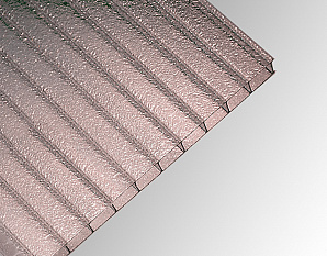 Сотовый поликарбонат ФРИЗ Полигаль Практичный бронзовый 30% 8,0 мм 2100x6000 мм